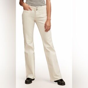 Lucky Brand White Sweet Flare Jeans